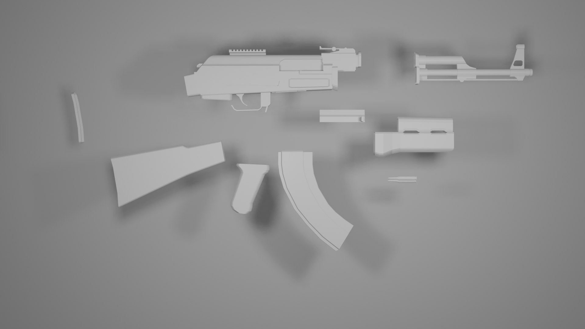 Ak 47 3d Model Turbosquid 1978056 9318