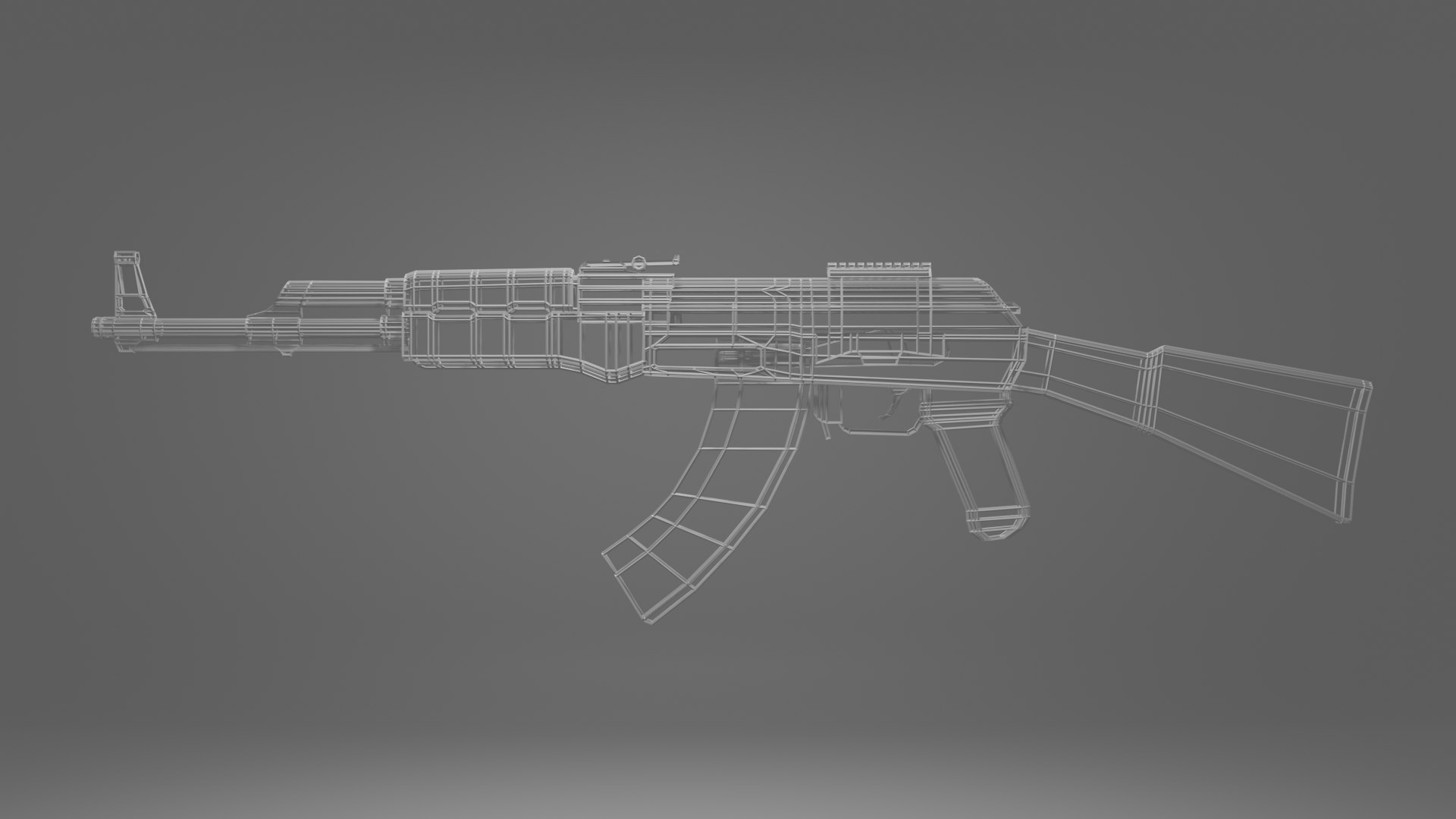 Ak 47 3d Model Turbosquid 1978056 3221