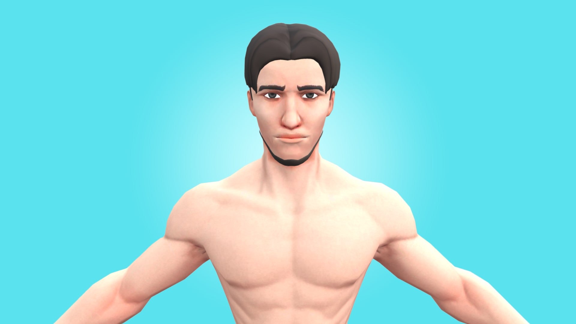 New Male 3D Character Rigged 3D Model TurboSquid 2132691