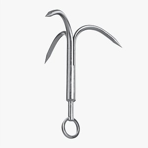 Stainless steel grappling hook