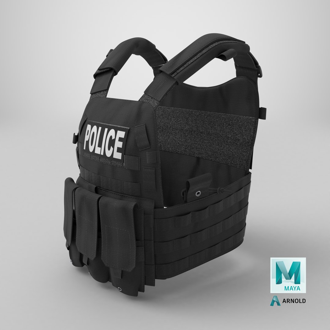 Police Duty Plate Vest 3D model https://p.turbosquid.com/ts-thumb/oU/dOlAhk/QT/stemcell_maya_arnold_render/png/1783958279/1920x1080/fit_q87/2b6b86e7b43083713a9ce524aa3193725b07fc52/stemcell_maya_arnold_render.jpg