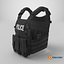 Police Duty Plate Vest