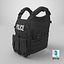 Police Duty Plate Vest