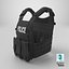 Police Duty Plate Vest