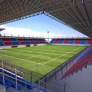 soccer stadium 3D