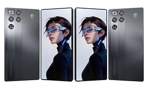 3D model ZTE nubia RedMagic 11S Pro Black