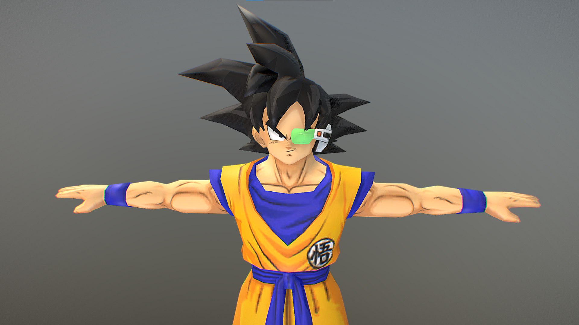 3D Model Son Goku Ginyu - Frieza Saga - Dragon Ball Z - TurboSquid 2244803