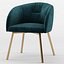 Upholstered metal swivelling chair Rosie soft - calligaris connubia