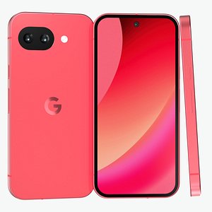3D Google Pixel 10a Red