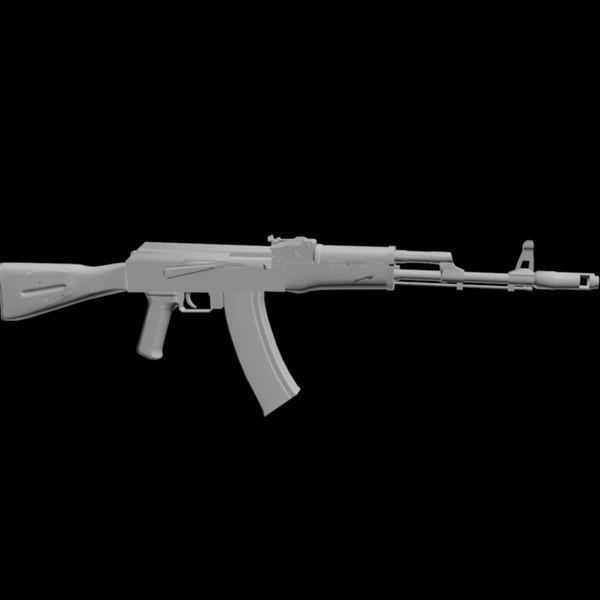 kalashnikov 3d model