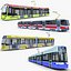 Collezione di tram europei