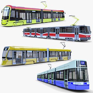 European trams collection