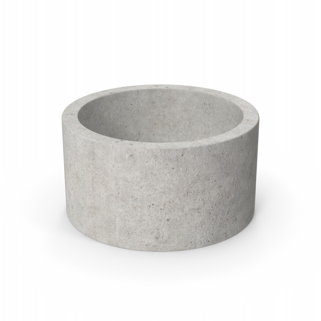 3D Concrete Ring - TurboSquid 2070852