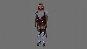 3D Fantasy princess model