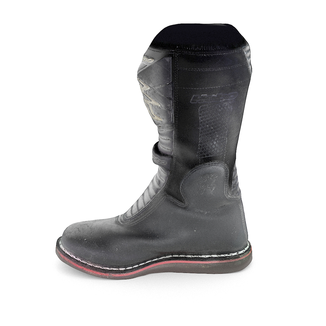 motorcycle boot motocross biking 3d max