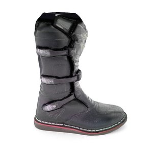 motorcycle boot motocross biking 3d max