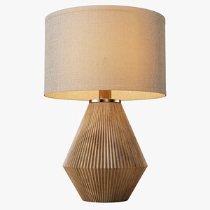 Bedside table lamp model 3D model