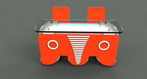 reception table 3D model