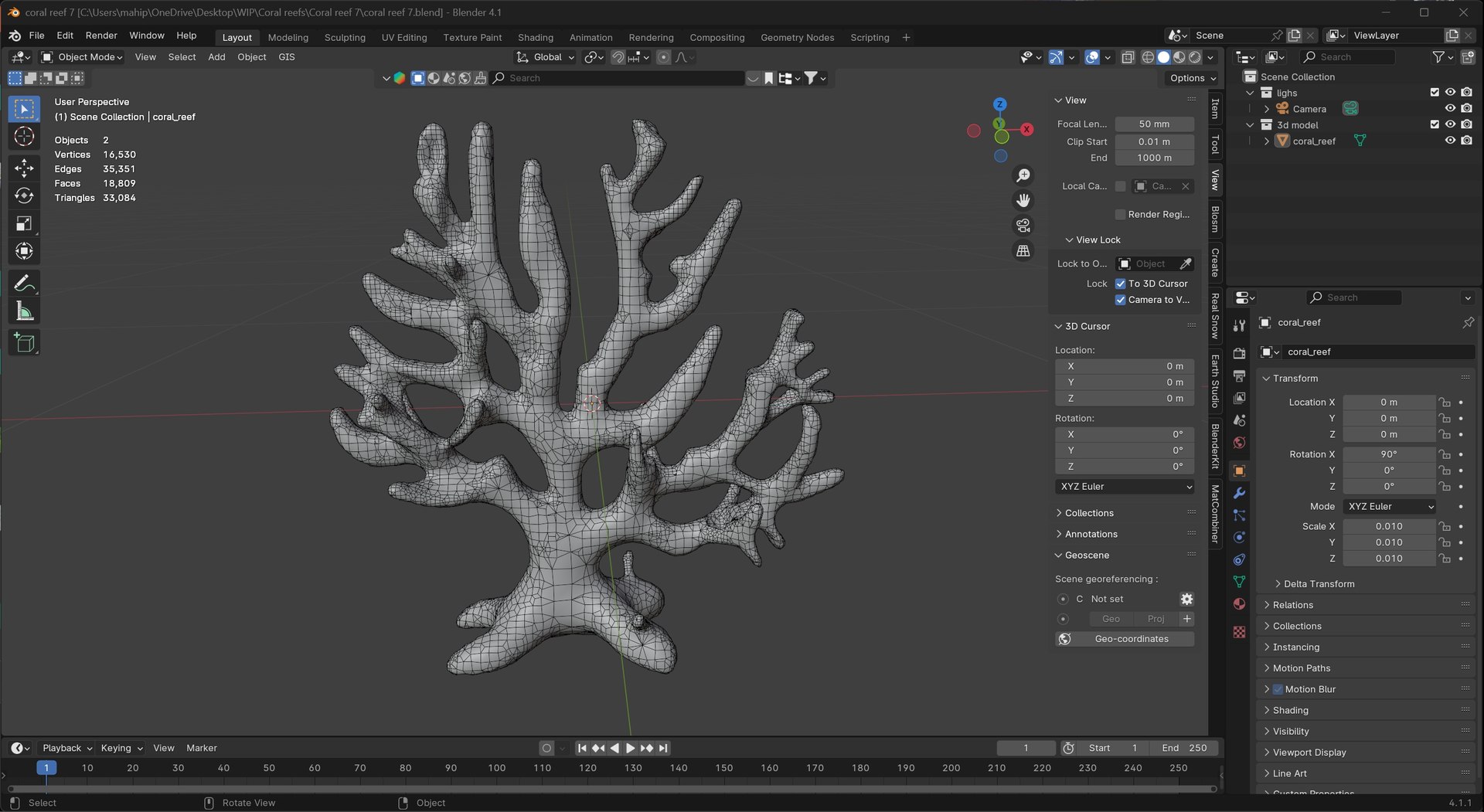 3D Coral Reef Collection Model - TurboSquid 2370941