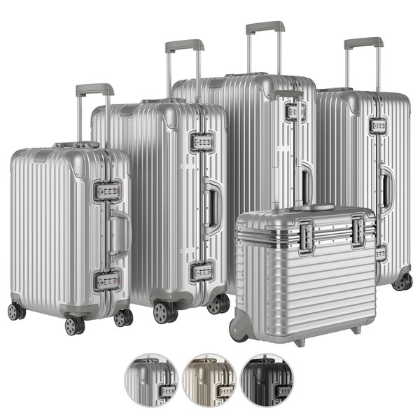 aluminium luggage set