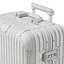Kollektion von Aluminiumkoffern