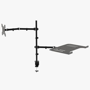 Laptop Tray and Desk Mount 3D