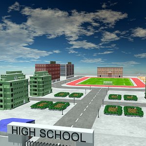 3D High School