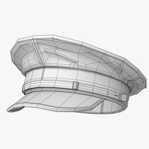 naval hat 3D