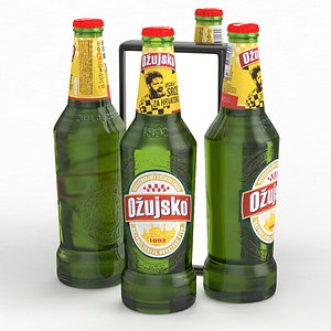 Beer Bottle Ozujsko 500ml 2021 3D