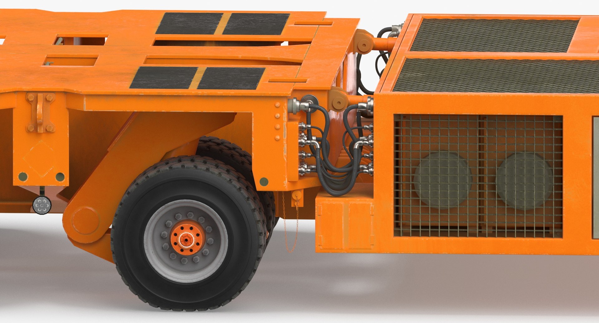 3D model 18 axle lines modular TurboSquid 1709545