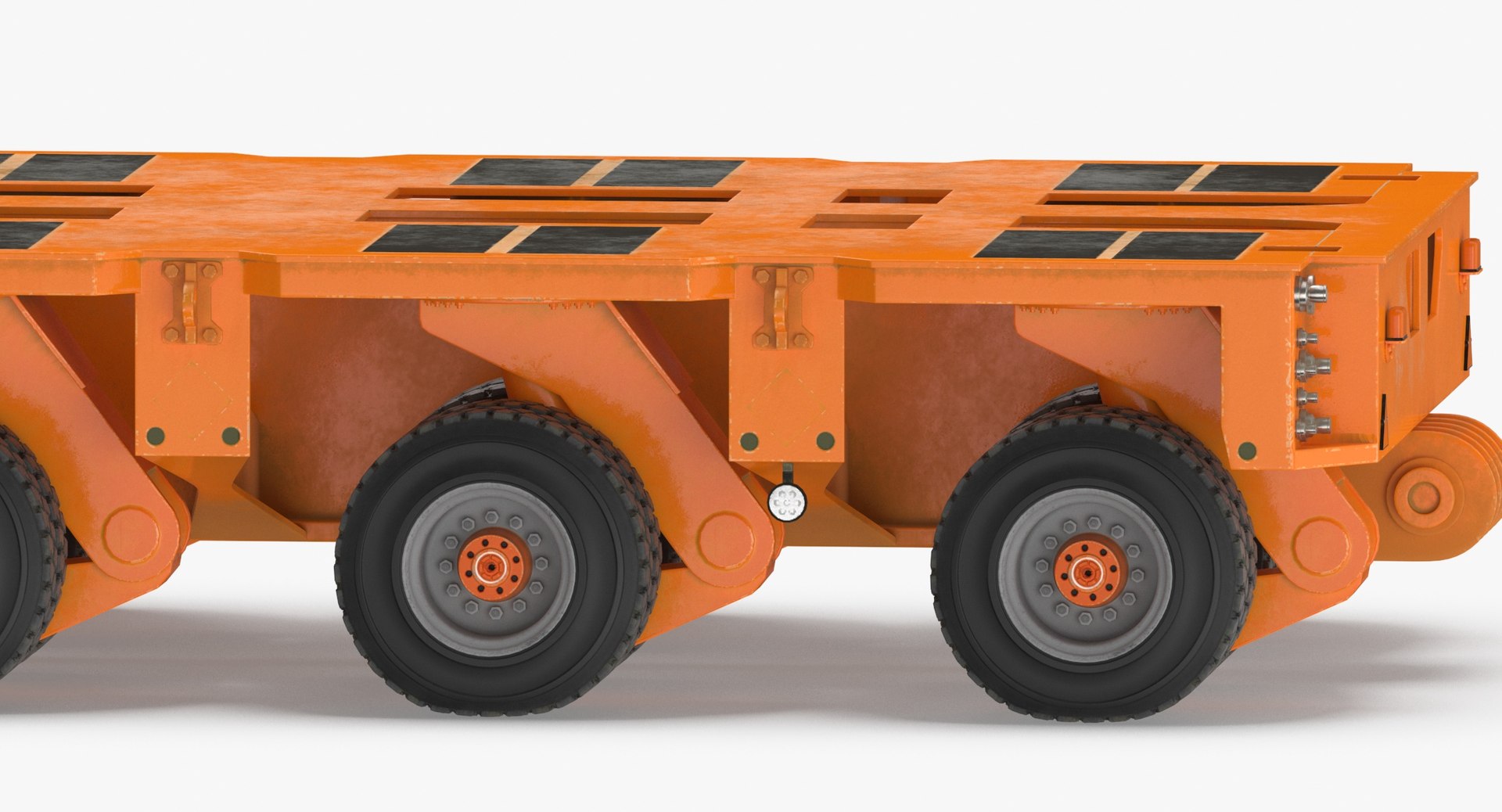 3D model 18 axle lines modular TurboSquid 1709545