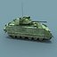 M2A3 Bradley Fighting Vehicle Modello 3D Low-Poly