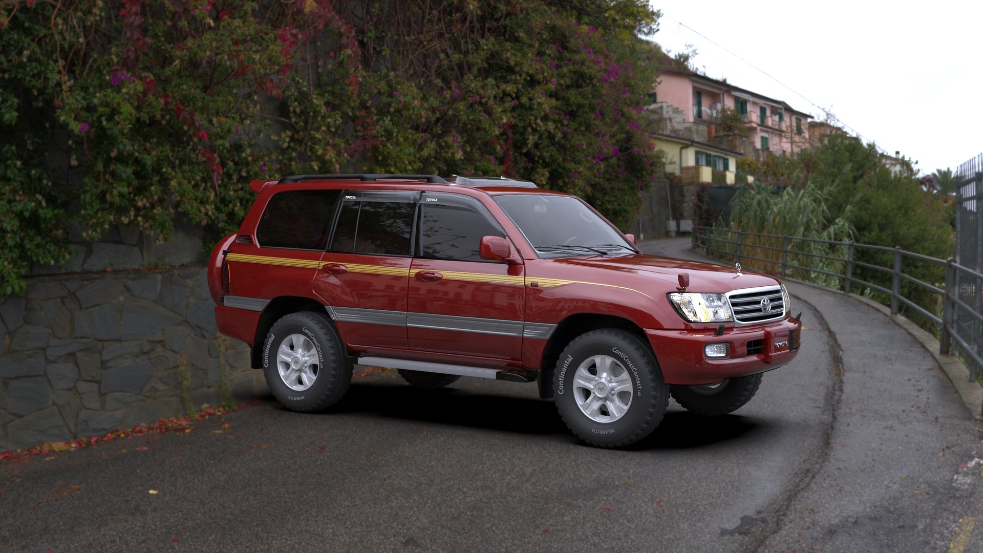 3D Toyota Land Cruiser 100 Series Model - TurboSquid 2037267