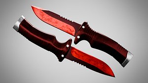 Knife 7 Ruby Red FT