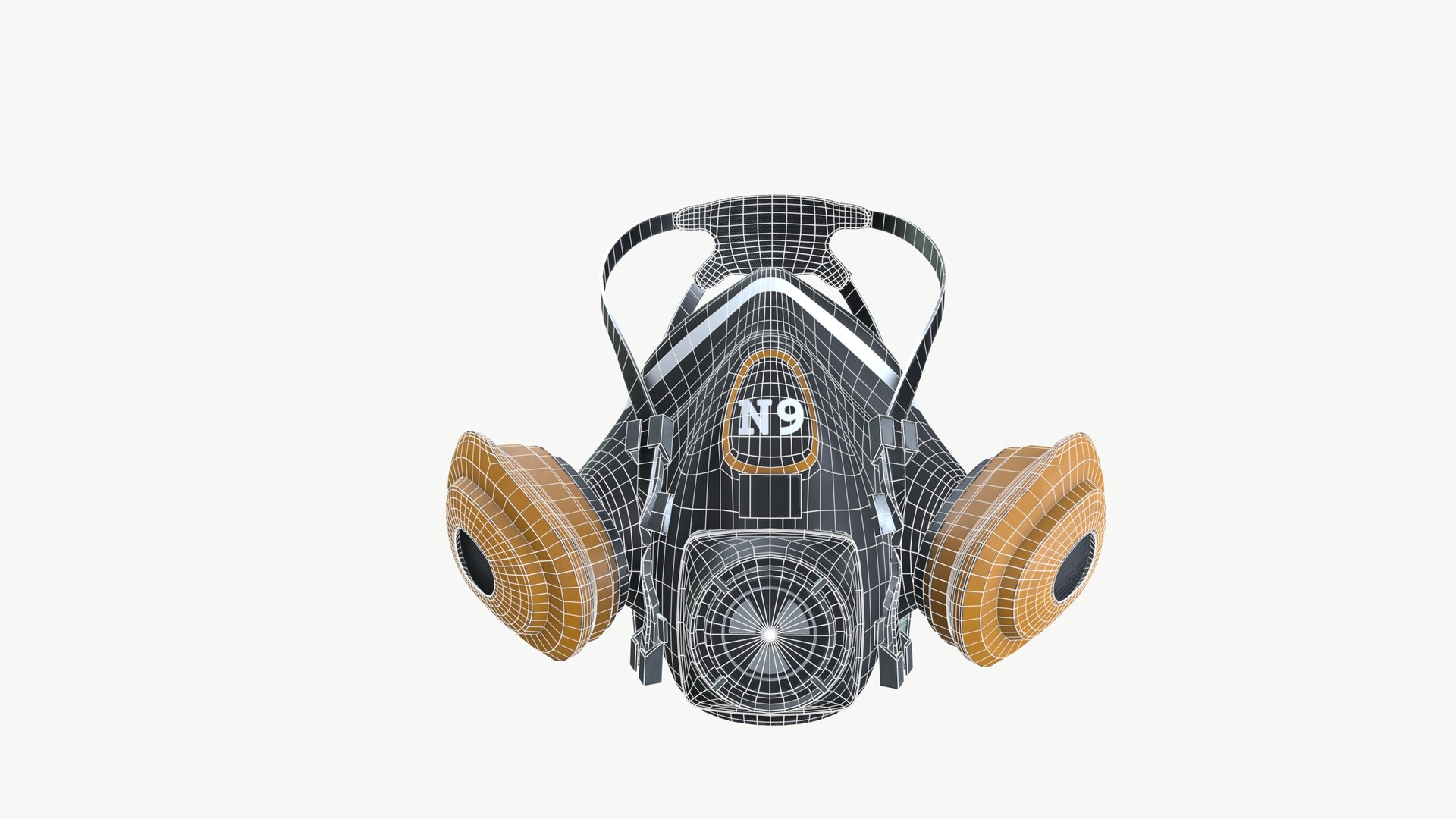 3D Model Gas Mask - TurboSquid 2340770