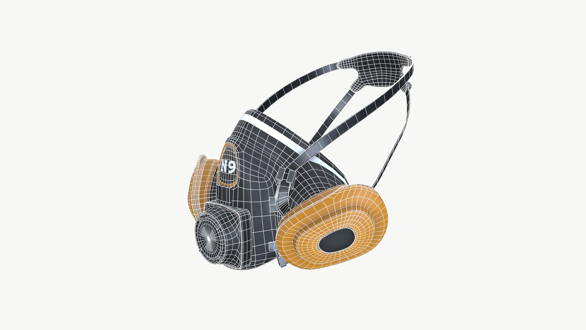 3D Model Gas Mask - TurboSquid 2340770