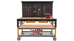 3D model Tools Multipurpose Workbench