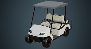 3D golf cart