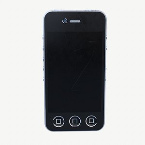 Scratched Smartphone Prop