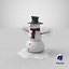 Detailed Snowman and Snow globe