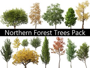 Northern Forest Trees Pack 19