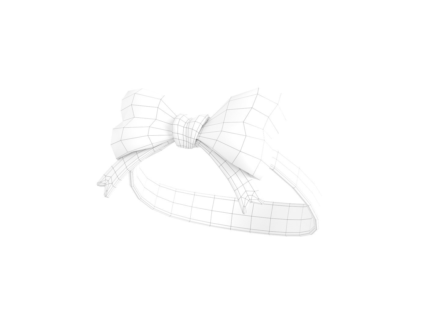 Lady Headband 3D model - TurboSquid 1733041