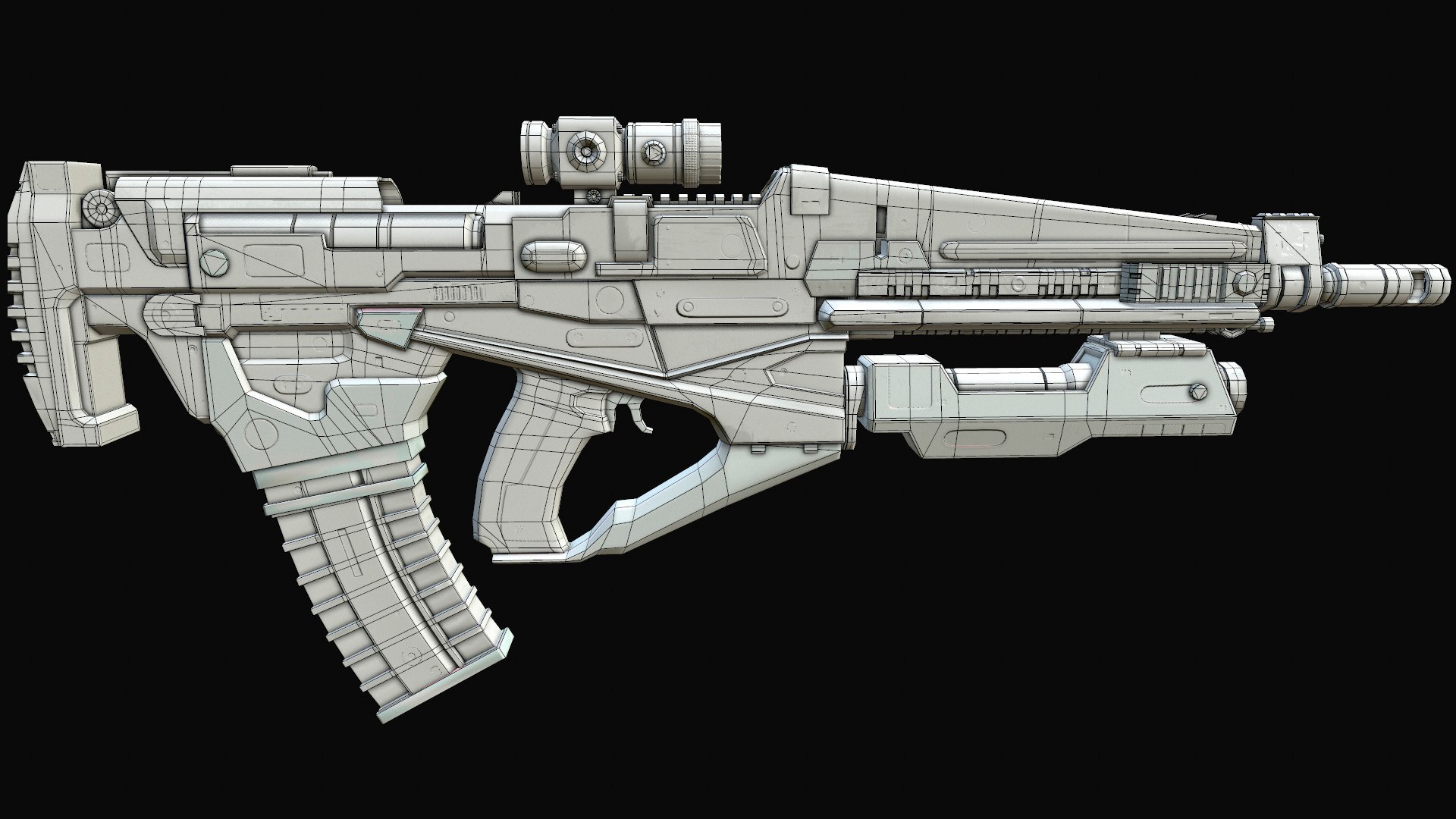 3D Destiny Rifle Model - TurboSquid 1331127