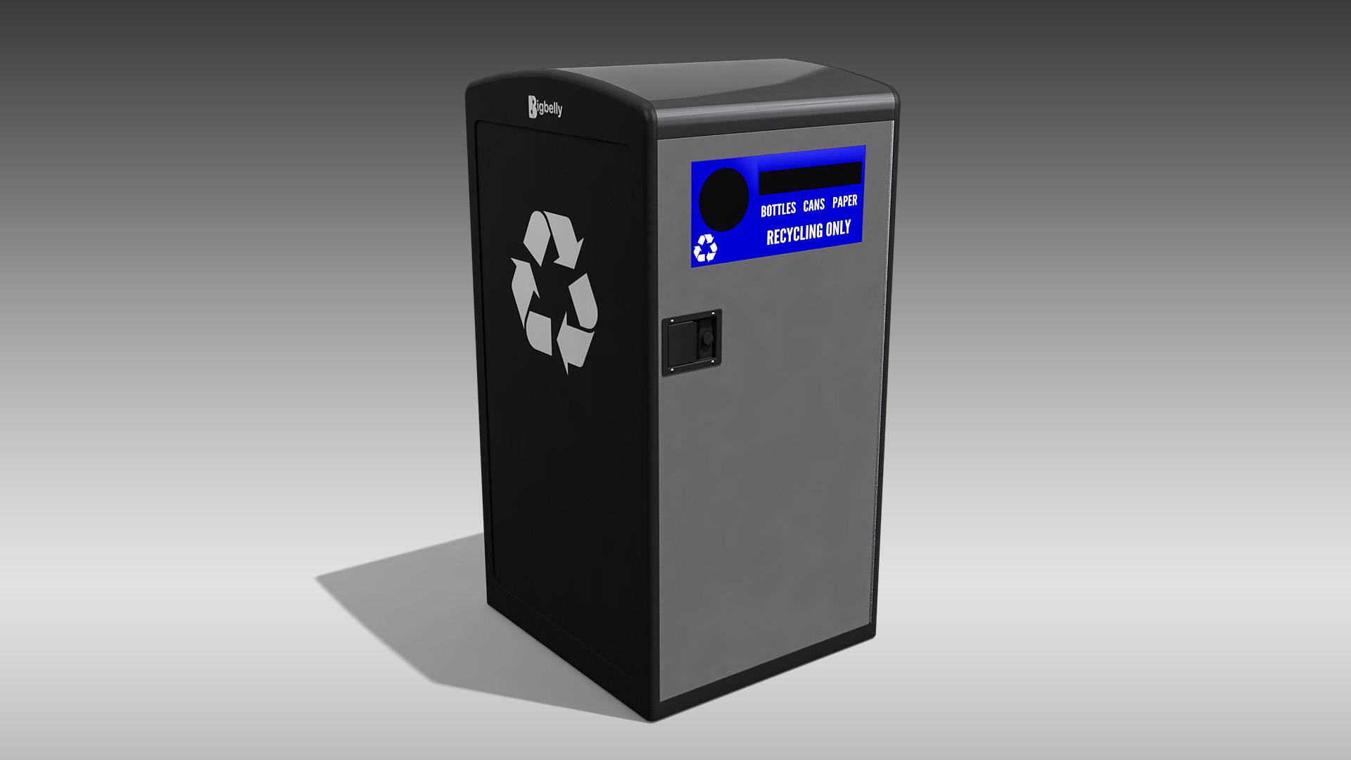 Bigbelly sc5 single station 3D model - TurboSquid 1590638