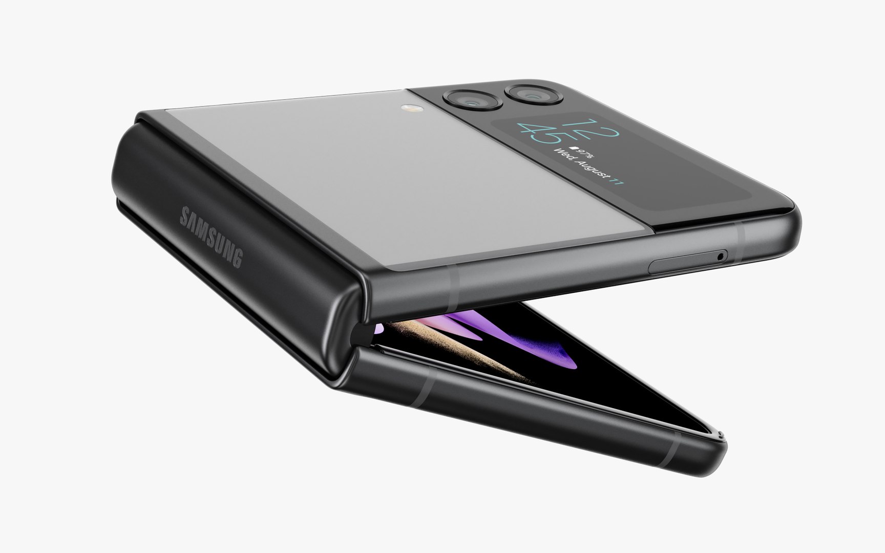 Samsung GALAXY Z Flip 3 Rigged model https://p.turbosquid.com/ts-thumb/oW/AtcPdD/ji/samsung_galaxy_z_flip_3_07/jpg/1630581465/1920x1080/fit_q87/f0a85d54b5ab9766601b71d6a5e69b81b5fded00/samsung_galaxy_z_flip_3_07.jpg
