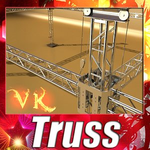 Truss System 2.0 - High detailed.