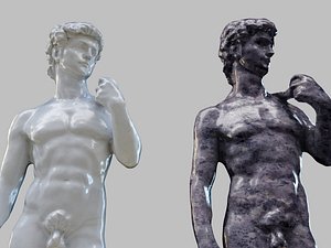 classic marble sculpture 3D model