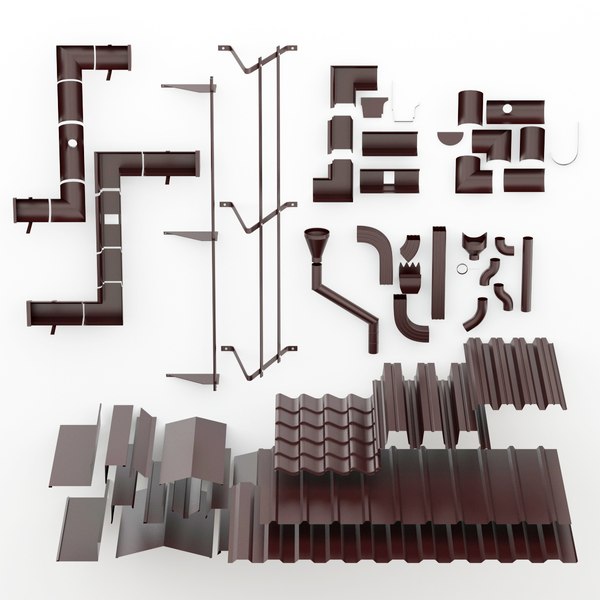 3d model of gutter best