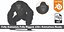 King Kong Gorilla Ultra Detailed 3D Model Fully Rigged 150 Animations