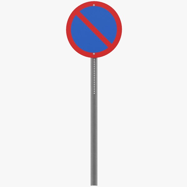 3D model Traffic Sign 07